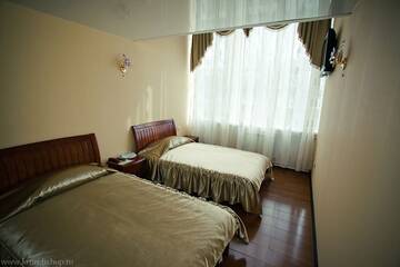Стандартный двухместный номер с двумя полутороспальными кроватями в Гостинице Барбадос Отель